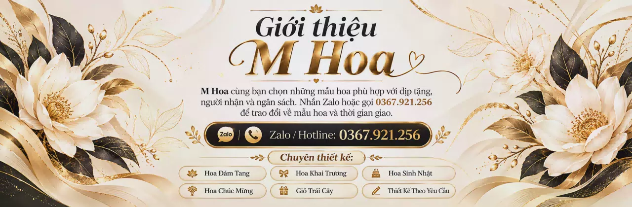 Ảnh bìa Shop hoa tươi Phường Hưng Phú Cần Thơ - Tư vấn mẫu hoa hợp ngân sách